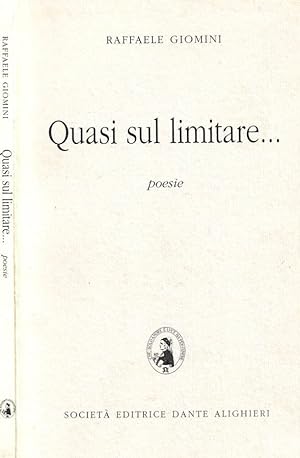 Bild des Verkufers fr Quasi sul limitare zum Verkauf von Biblioteca di Babele