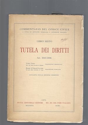 Seller image for TUTELA DEI DIRITTI, LIBRO SESTO for sale by librisaggi