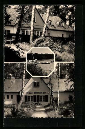 Ansichtskarte Bad Saarow-Pieskow, Blick auf Haus Birkenhain