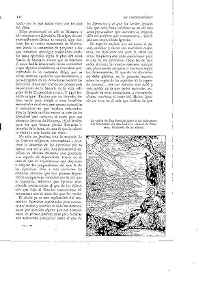 Seller image for LAMINA 28121: La vision de San Ignacio en el Cardoner, Manresa for sale by EL BOLETIN
