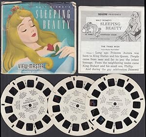 Seller image for Walt Disney's Sleeping Beauty View-Master set of 3 reels, folder & envelope 1959 for sale by The Jumping Frog