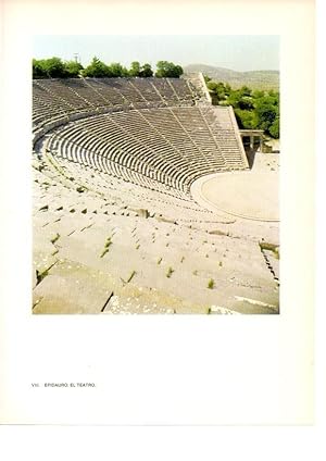 Bild des Verkufers fr LAMINA 27966: Teatro de Epidauro zum Verkauf von EL BOLETIN