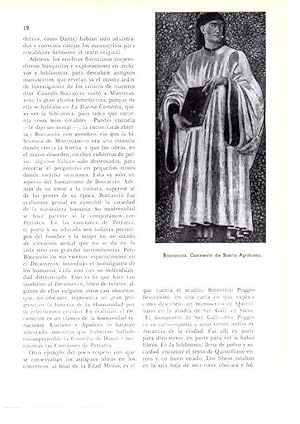 Imagen del vendedor de LAMINA 28293: Boccacio, pintura del Convento de Santa Apolonia a la venta por EL BOLETIN