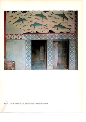 Bild des Verkufers fr LAMINA 27996: Fresco de los Delfines. Knossos zum Verkauf von EL BOLETIN