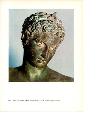 Bild des Verkufers fr LAMINA 27989: Cabeza del dios Hermes zum Verkauf von EL BOLETIN