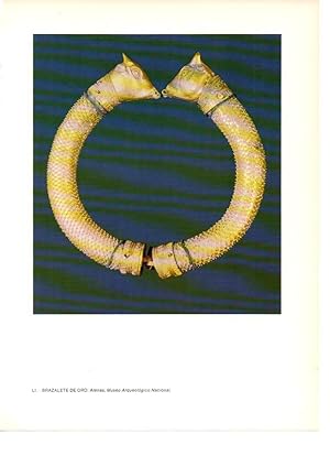Bild des Verkufers fr LAMINA 28009: Brazalete de oro de la antigua Grecia zum Verkauf von EL BOLETIN