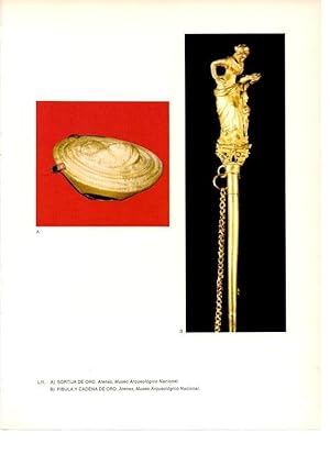 Bild des Verkufers fr LAMINA 28011: Joyas de la antigua Grecia zum Verkauf von EL BOLETIN