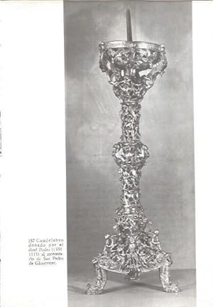 Seller image for LAMINA V02610: Candelabro donado al monasterio de San Pedro de Gloucester for sale by EL BOLETIN