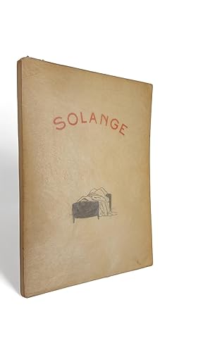 Seller image for Solange. Eaux-fortes de Sylvain Sauvage. for sale by Librairie de l'Escurial