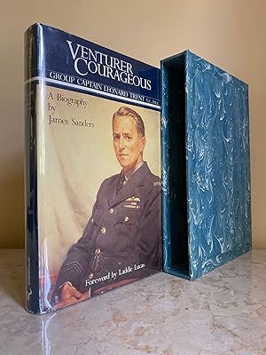 Seller image for Venturer Courageous | Group Captain Leonard Trent V.C., D.F.C [Signed Flown Cover] for sale by Little Stour Books PBFA Member