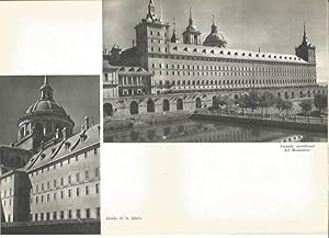 Bild des Verkufers fr LAMINA V02003: El Escorial. Fachada meridional y abside de la iglesia zum Verkauf von EL BOLETIN