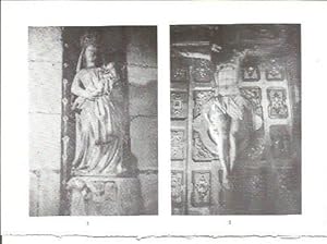 Seller image for LAMINA V02313: Catedral de Santiago. Escultura Cristo de Burgos y alabastro de la Virgen del Perdon for sale by EL BOLETIN
