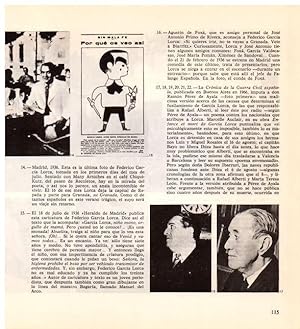 Immagine del venditore per LAMINA 28311: Caricatura de Federico Garcia Lorca en el Heraldo de Madrid, 1936 venduto da EL BOLETIN