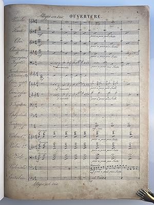 Der fliegende Holländer. Romantische Oper in 3 Aufzügen. Partitur. Als Manuscript autographirt [s...