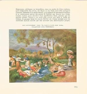 Imagen del vendedor de LAMINA V03512: Les lavandieres por Renoir a la venta por EL BOLETIN