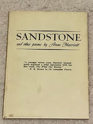 Sandstone and other poems (Association Copy)