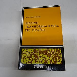 Immagine del venditore per SINTAXIS TRANSFORMACIONAL DEL ESPAOL. venduto da Librera J. Cintas