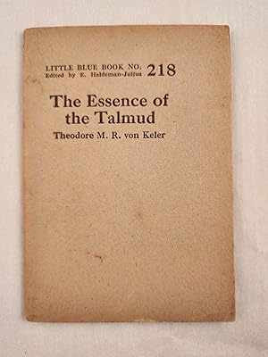 Seller image for The Essence of the Talmud Little Blue Book No. 218 for sale by WellRead Books A.B.A.A.