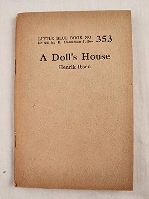 Imagen del vendedor de A Doll's House Little Blue Book No. 353 a la venta por WellRead Books A.B.A.A.