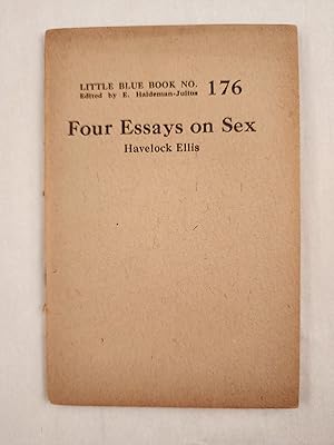 Imagen del vendedor de Four Essays on Sex Little Blue Book No. 176 a la venta por WellRead Books A.B.A.A.