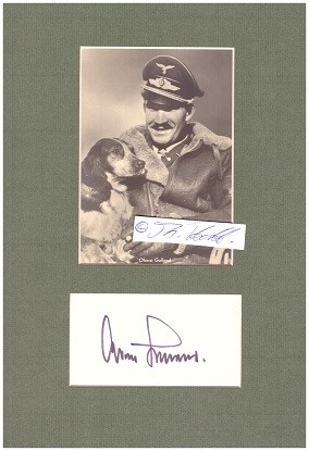 ADOLF GALLAND (1912-96) GENERAL der JAGDFLIEGER, Brilliantenträger (Ritterkreuz mit Eichenlaub, S...