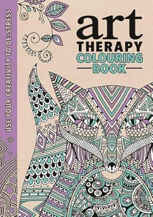 Bild des Verkufers fr The Art Therapy Colouring Book: Use Your Creativity to De-Stress (Art Therapy Series) zum Verkauf von WeBuyBooks