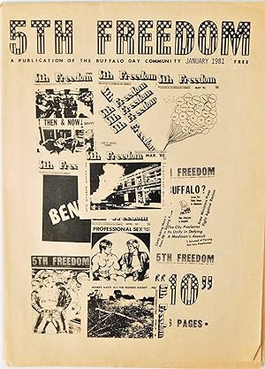 The Mattachine Society's Gay Interest Newspaper, The Fifth Freedom