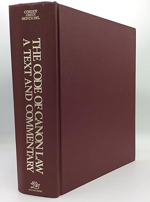 Imagen del vendedor de THE CODE OF CANON LAW: A Text and Commentary a la venta por Kubik Fine Books Ltd., ABAA