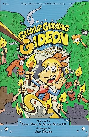 Seller image for Giddyup, Giddalong Gideon for sale by Robinson Street Books, IOBA