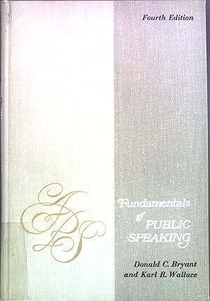 Bild des Verkufers fr Fundamentals of Public Speaking. zum Verkauf von books4less (Versandantiquariat Petra Gros GmbH & Co. KG)