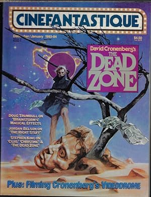 Bild des Verkufers fr CINEFANTASTIQUE: December, Dec. - January, Jan. 1983 - 1984 ("The Dead Zone"; Videodrome") zum Verkauf von Books from the Crypt