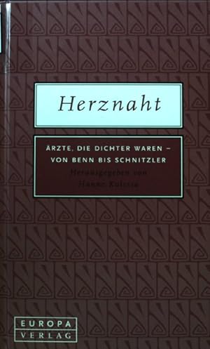 Seller image for Herznaht : rzte, die Dichter waren. for sale by books4less (Versandantiquariat Petra Gros GmbH & Co. KG)