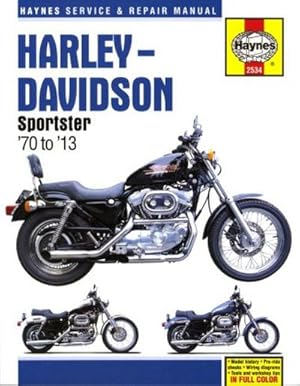 Bild des Verkufers fr Harley-Davidson Sportsters (70 - 13) Haynes Repair Manual zum Verkauf von BuchWeltWeit Ludwig Meier e.K.