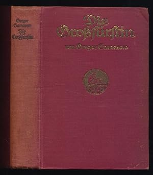 Die Großfürstin : Histischer Roman.