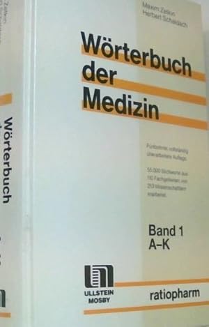Seller image for Wrterbuch der Medizin, Band 1 A-K for sale by buchlando-buchankauf