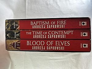 The Witcher Boxed Set: Blood of Elves, The Time of Contempt, Baptism of Fire (Witcher, 1-3)
