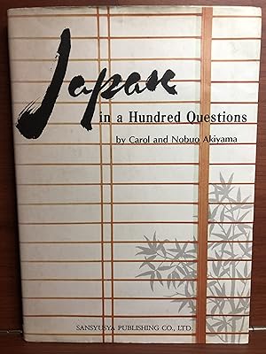 Imagen del vendedor de Japan in a Hundred Questions a la venta por Rosario Beach Rare Books