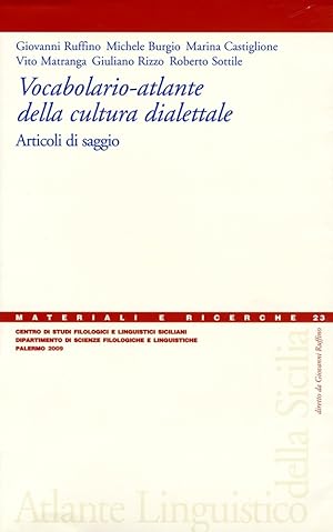 Immagine del venditore per Vocabolario-atlante della cultura dialettale venduto da Libreria Studio Bosazzi