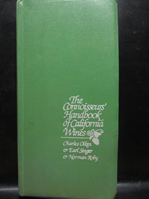 Imagen del vendedor de THE CONNOISSEURS' HANDBOOK OF CALIFORNIA WINES a la venta por The Book Abyss