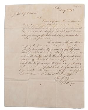 1842 Letter on Enslaved People
