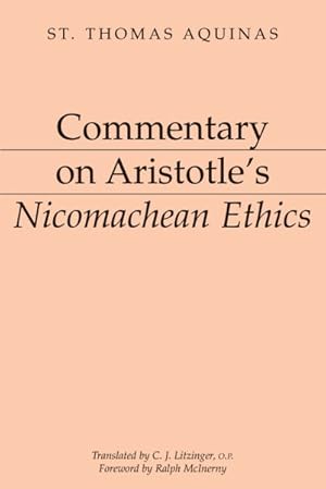 Imagen del vendedor de Commentary on Aristotle's Nicomachean Ethics a la venta por GreatBookPricesUK