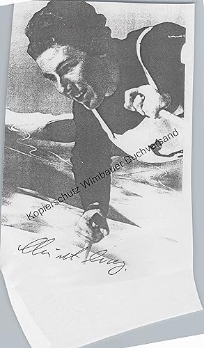 Original Autogramm Christel Cranz (1914-2004) Ski /// Autograph signiert signed signee