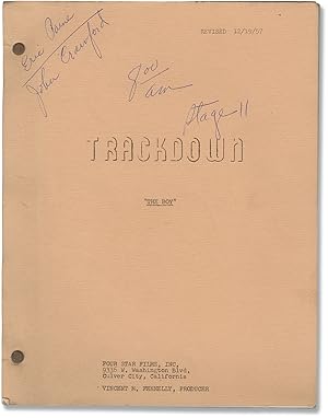 Seller image for Trackdown: The Boy (Original screenplay for the 1958 television episode) for sale by Royal Books, Inc., ABAA
