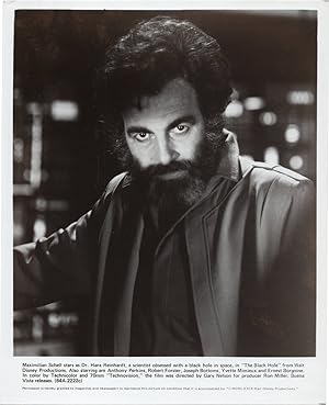 Imagen del vendedor de The Black Hole (Original photograph of Maximilian Schell from the 1979 film) a la venta por Royal Books, Inc., ABAA