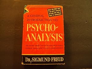 Seller image for A General Introduction To Psycho-Analysis hc Dr. Sigmund Freud 1941 Star Books for sale by Joseph M Zunno