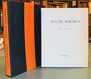 Douze Poèmes. Poèmes Inédits illustrés par Jean Cocteau.