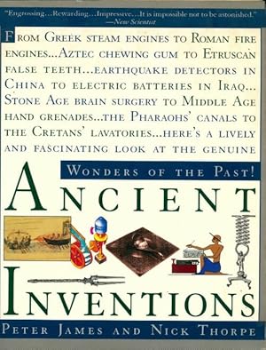 Imagen del vendedor de Ancient inventions - Peter James a la venta por Book Hmisphres