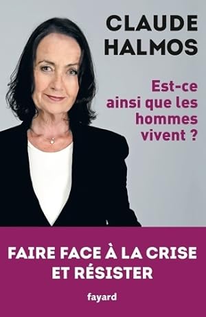 Bild des Verkufers fr Est-ce ainsi que les hommes vivent ? - Claude Halmos zum Verkauf von Book Hmisphres