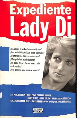 Seller image for EXPEDIENTE LADY DI. for sale by Librera Smile Books