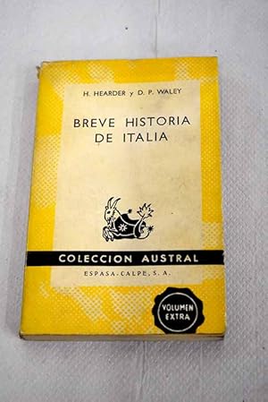 Immagine del venditore per Breve historia de Italia venduto da Alcan Libros